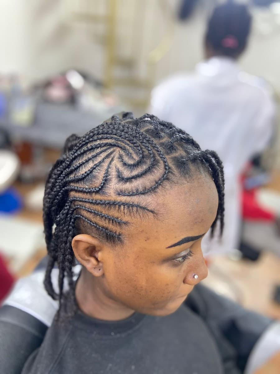 Coiffure — réalisation Hair Ivoire