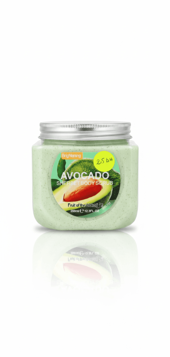 Avocado Sherbet Body Scrub — Soins salon Hair Ivoire Casablanca