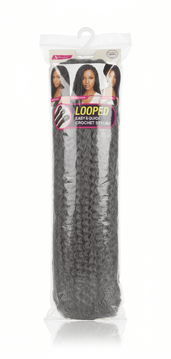 X-Pression – Looped Crochet Styling — Extensions salon Hair Ivoire Casablanca